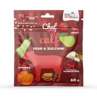 MINTA Száraz kutyatáp Borjúhús, körte és cukkini 60g