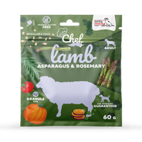 MINTA Száraz kutyatáp Bárányhús, spárga és rozmaring 60g