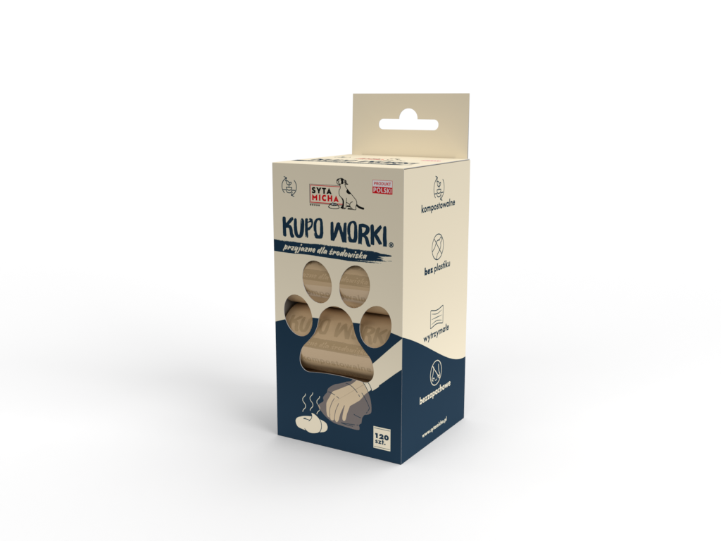 KUPO WORKI® kutyaürülék zacskók 8 tekercs (120 db)