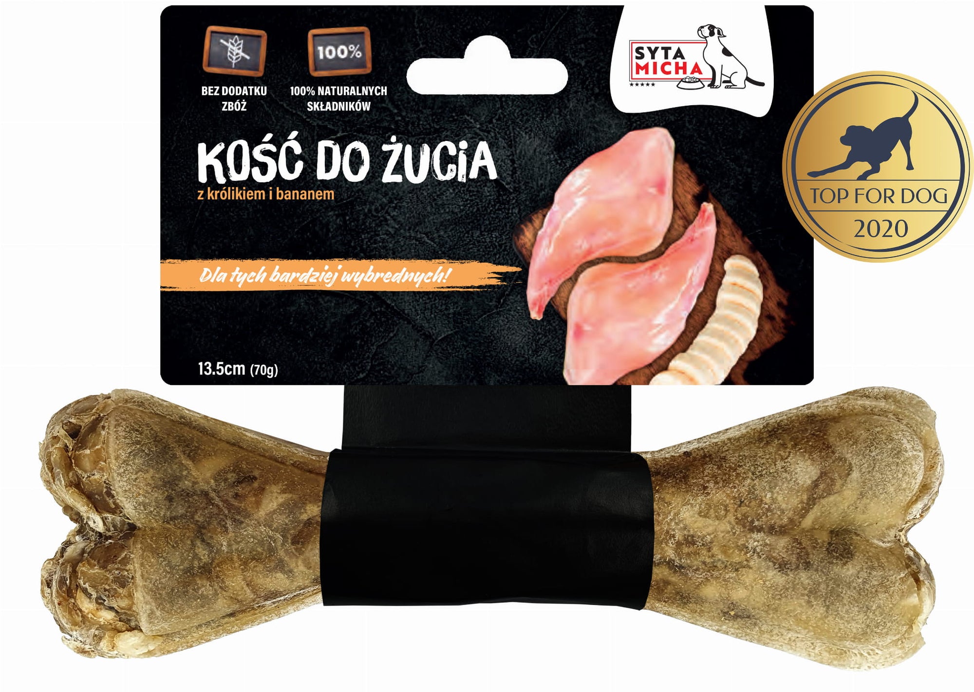 Rágójáték válogatós kutyáknak 13,5 cm