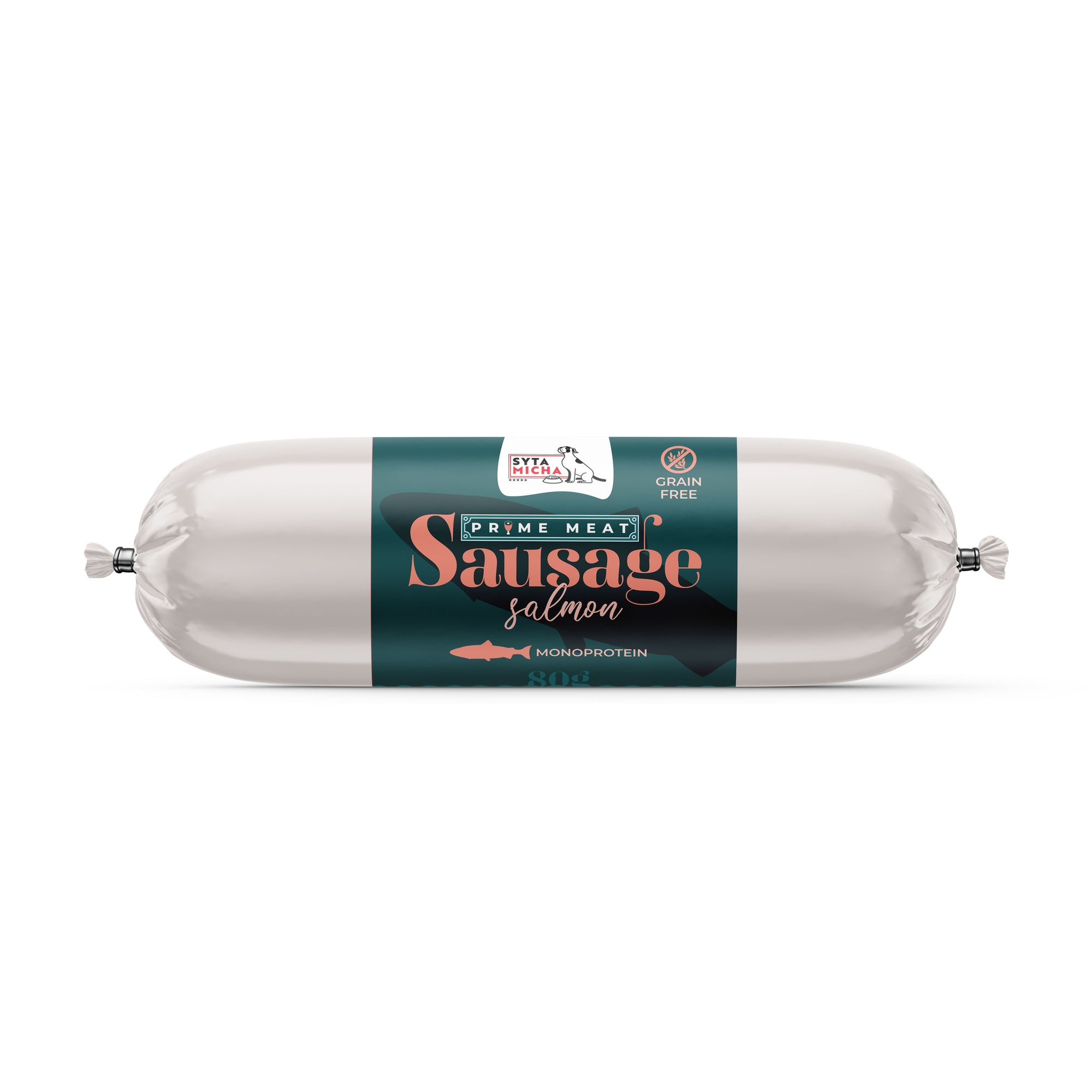 Prime Meat Tréning kolbász lazacból 80g