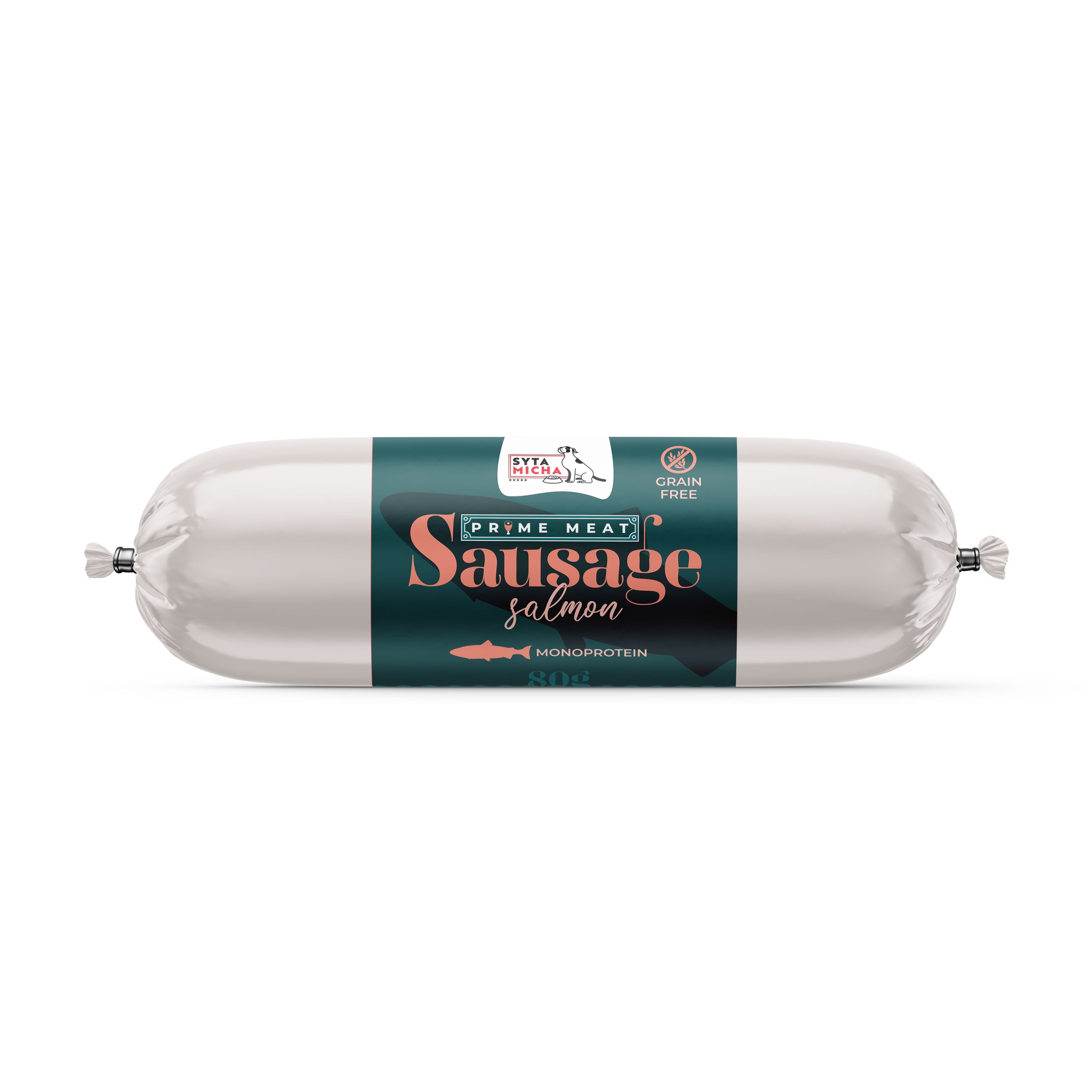 Prime Meat Tréning kolbász lazacból 80g
