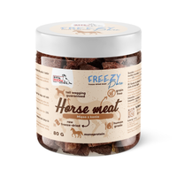 100% liofilizált lóhús kutyáknak 80g FREEZY Pure