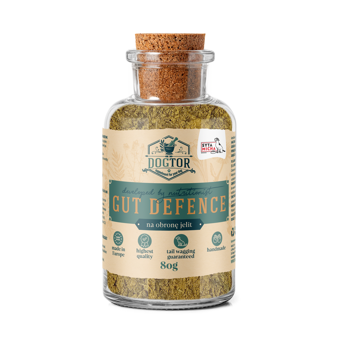 Сита Міша DOGTOR для захисту кишечника 80г