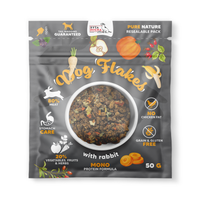 Syta Micha Dog flakes сушений корм для собаки Кролик 50 г