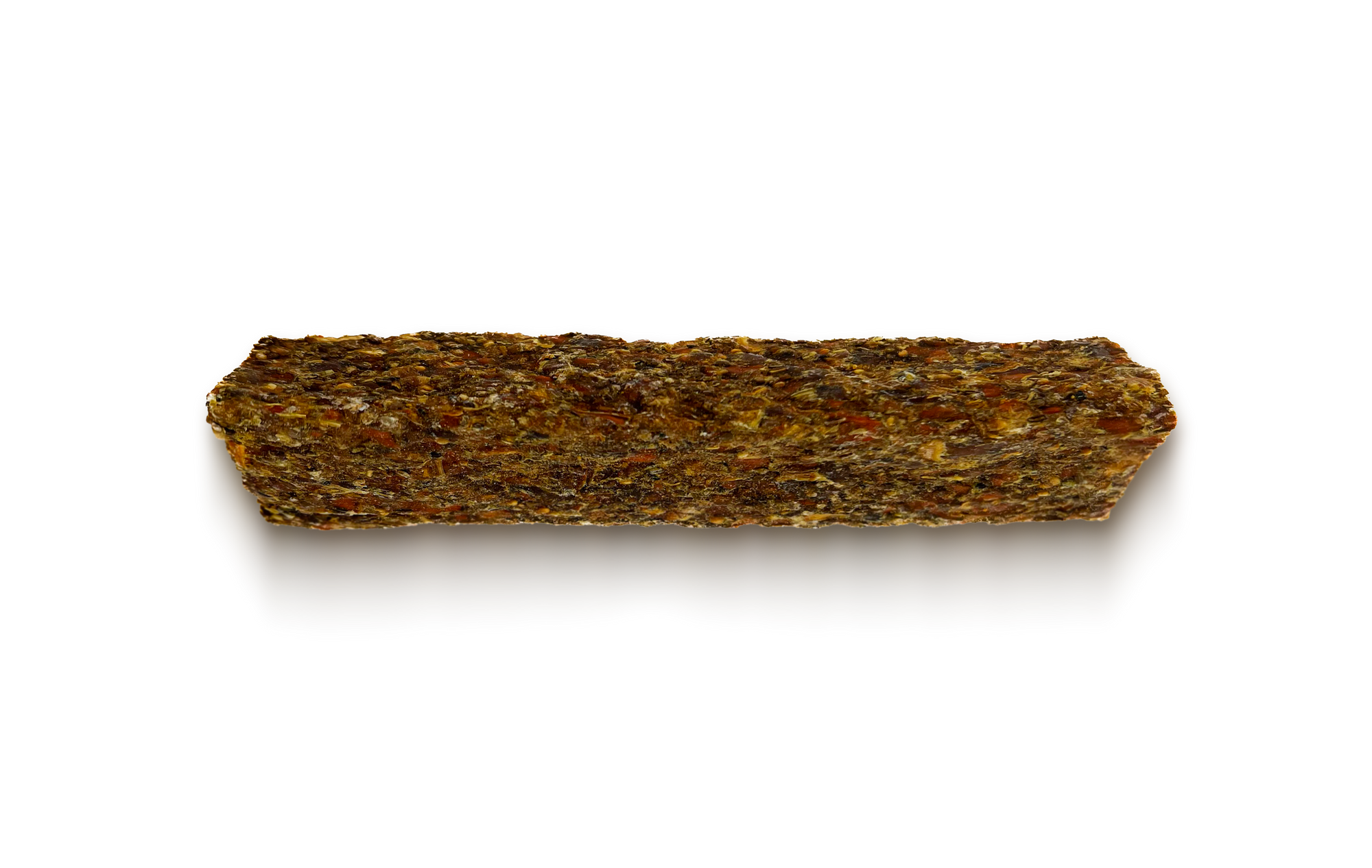 Rágó háromszög kutyáknak – strucchús, meggy és chia mag, 2 db