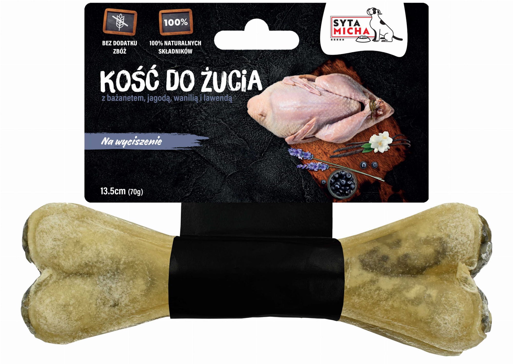 Rágójáték kutyának nyugtató hatással, 13,5 cm