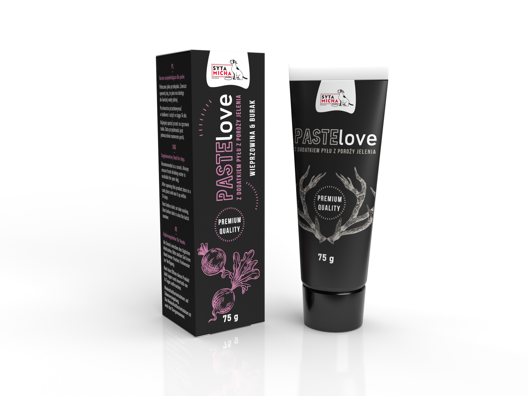 PasteLOVE - húsos paszta Sertéshús céklával 75g