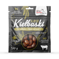 Szuper kolbász kutyáknak marhahússal és tengeri algákkal 100g