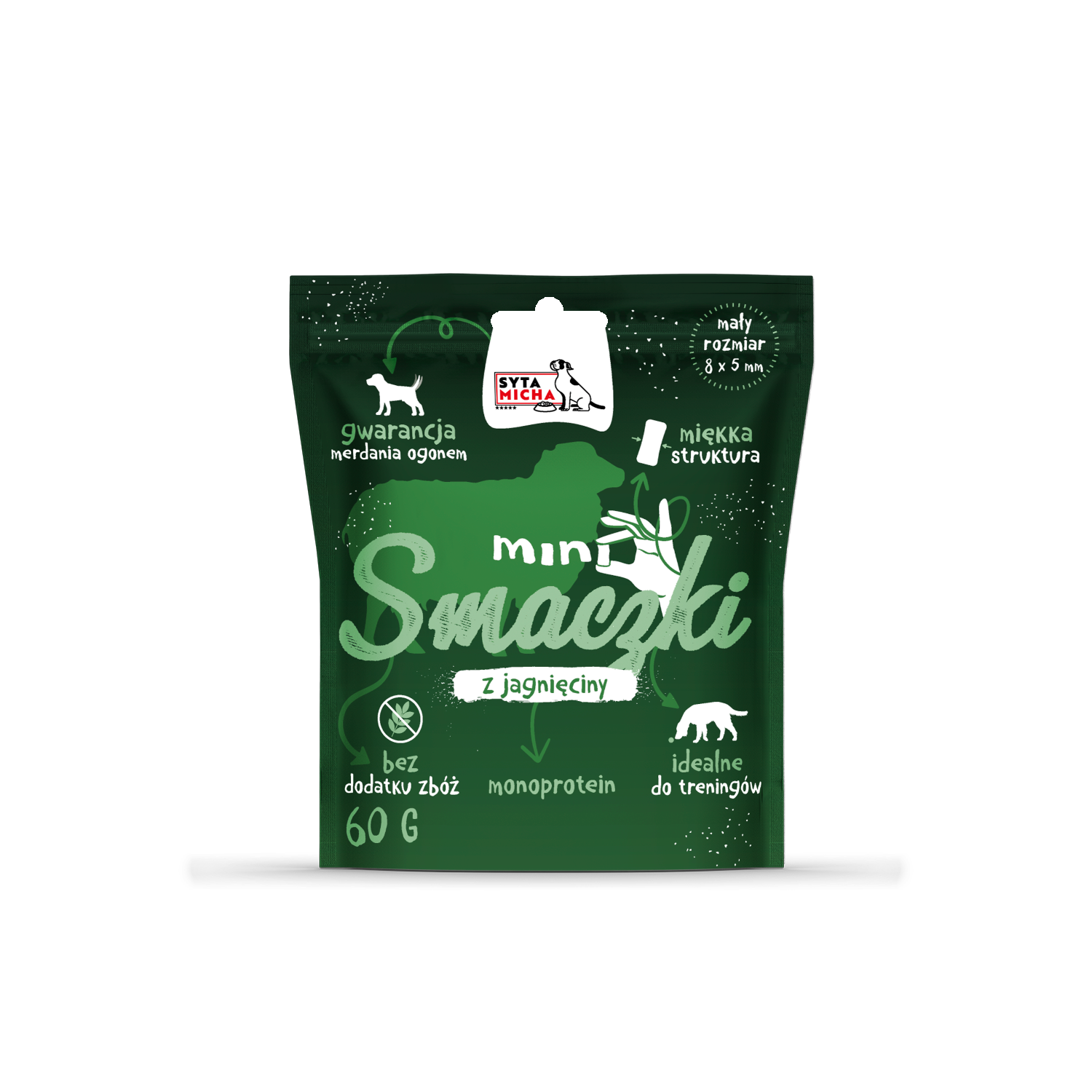 Mini jutalomfalatok kutyának bárányhúsból 60g