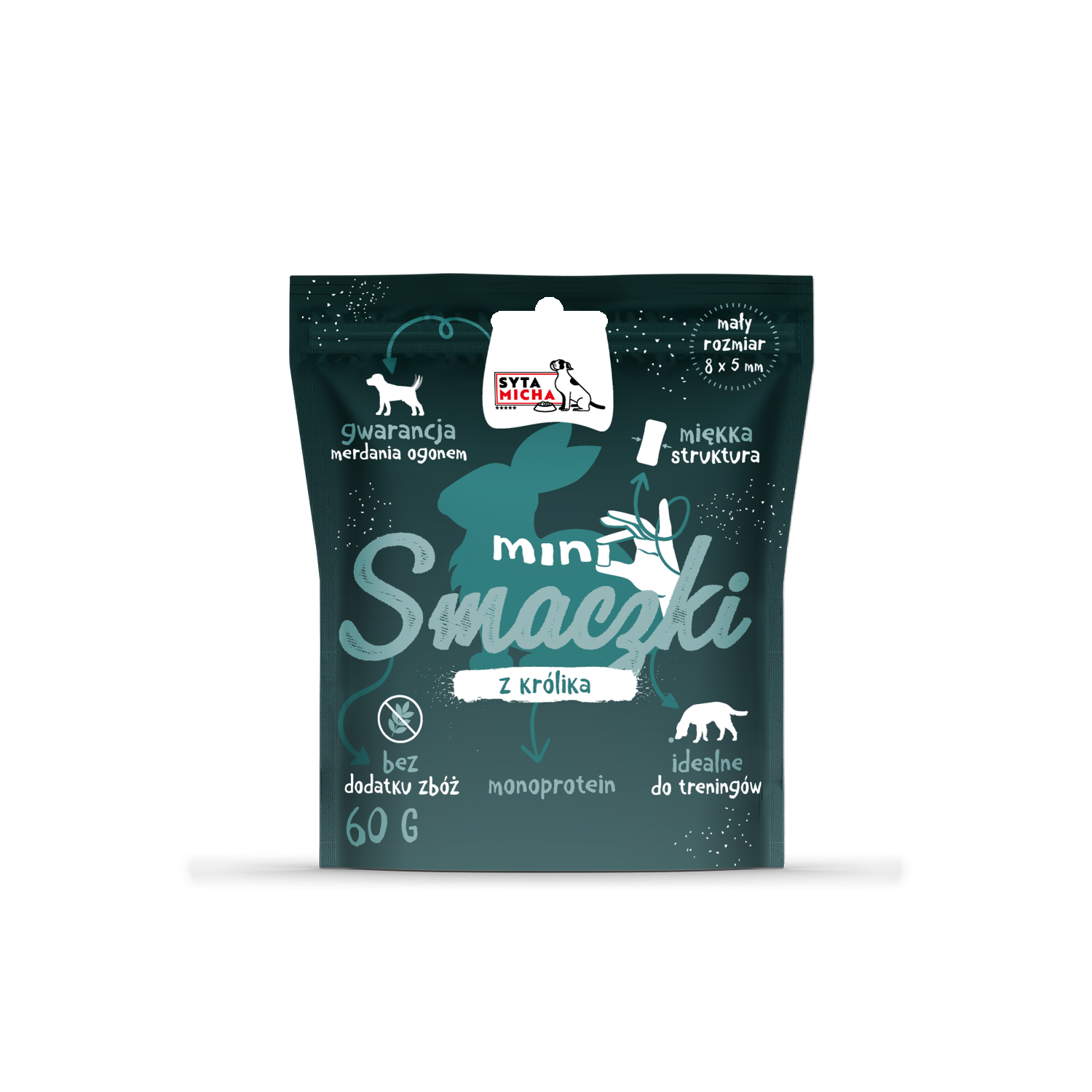 Mini jutalomfalatok kutyának nyúlhússal 60g