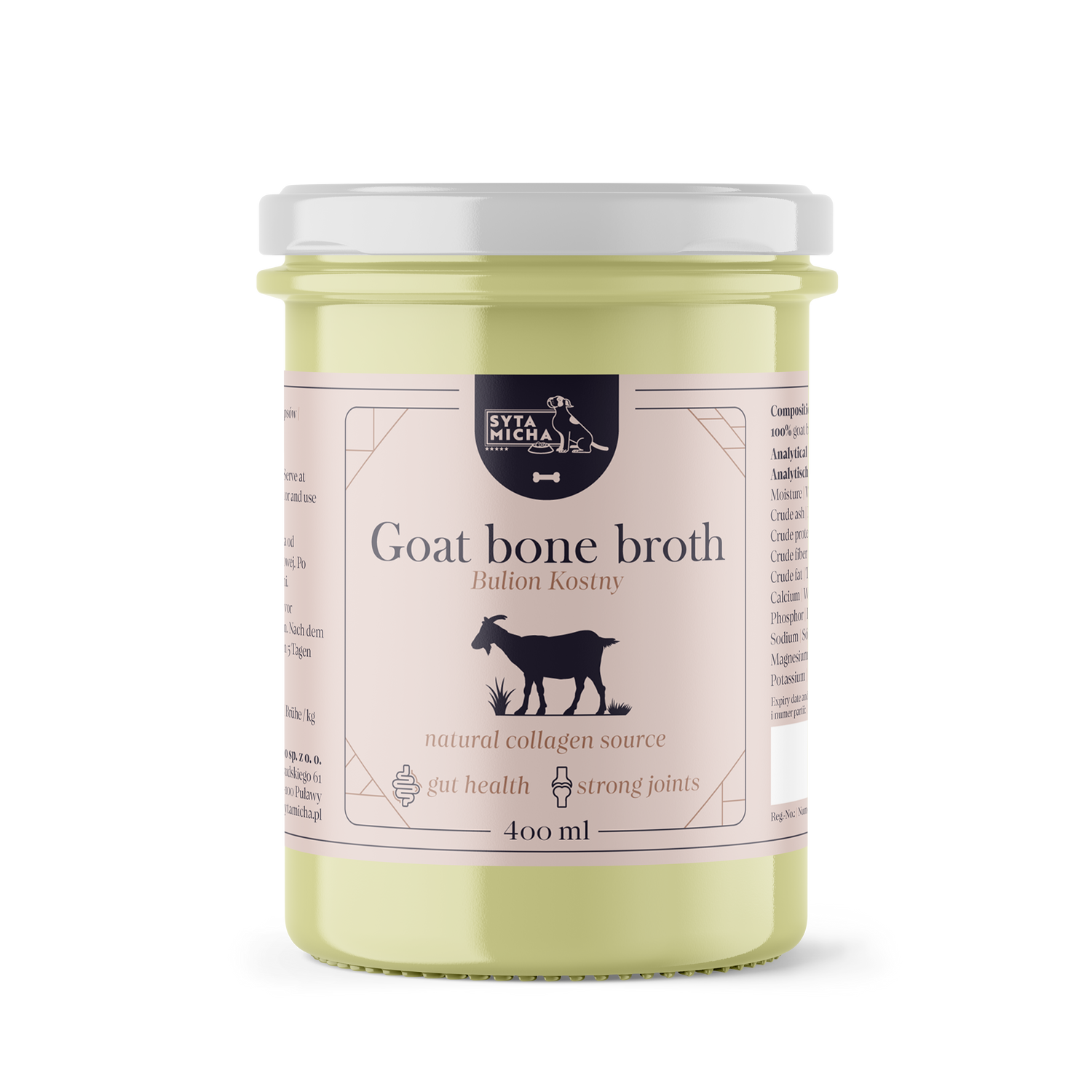 Сита Миска Бульйон з кізячих кісток для собаки 400мл